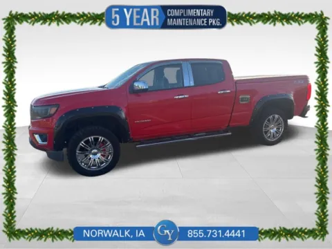 Red 2015 Chevrolet Colorado Z71 for sale in Norwalk, IA