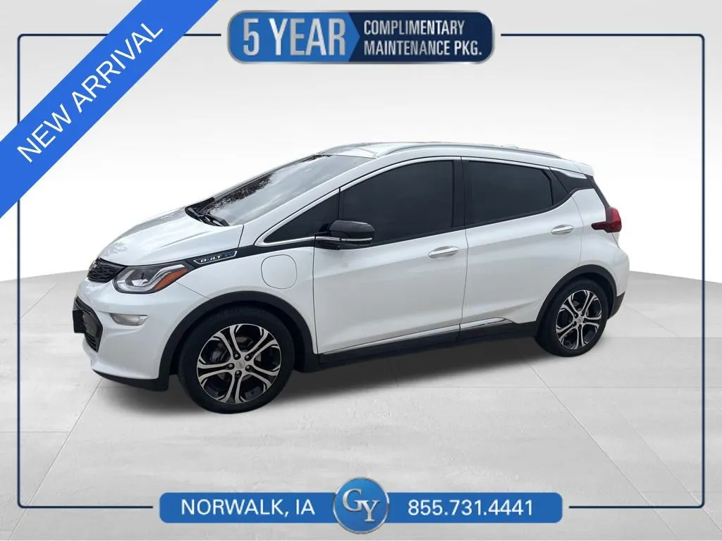 White 2020 Chevrolet Bolt EV Premier for sale in Norwalk, IA