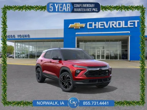 Red 2026 Chevrolet TrailBlazer RS for sale in Norwalk, IA