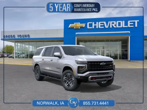 Gray 2026 Chevrolet Suburban Z71 for sale in Norwalk, IA
