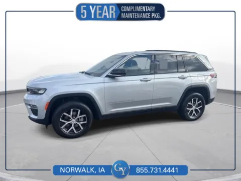Silver 2024 Jeep Grand Cherokee Limited for sale in Norwalk, IA