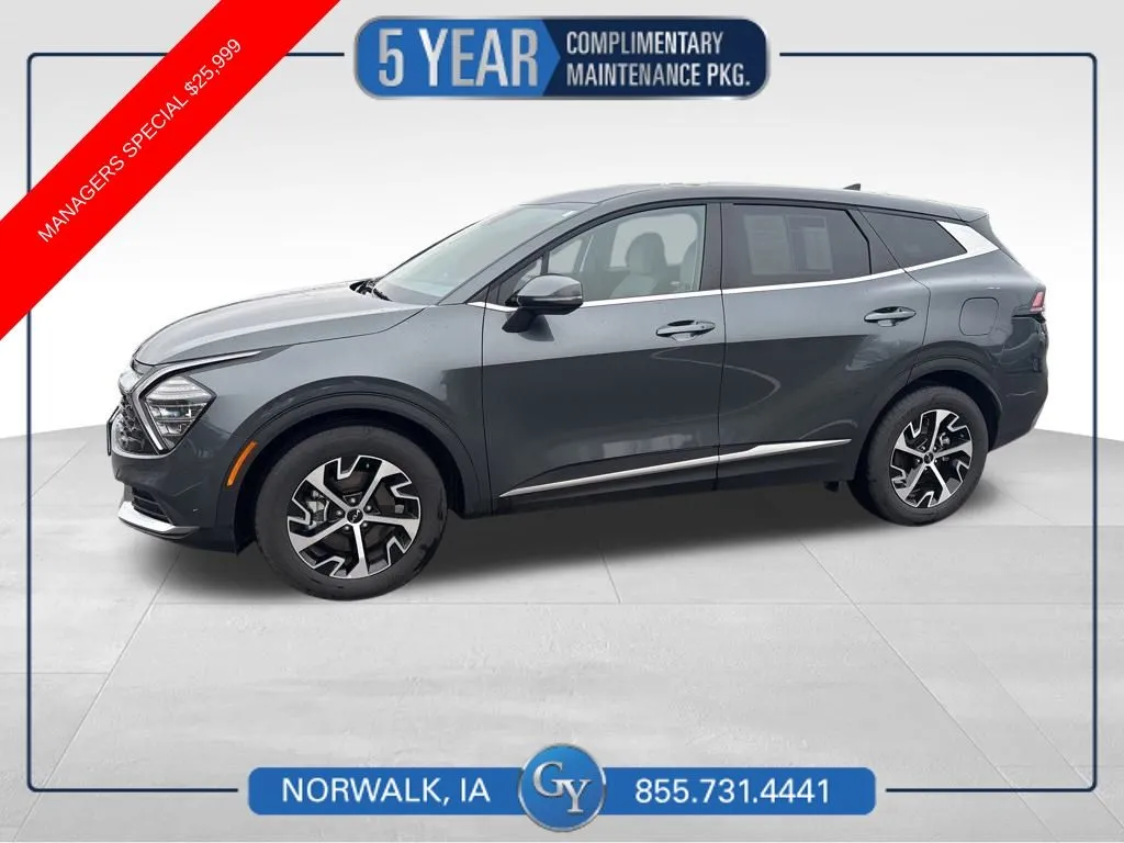 Gray 2025 Kia Sportage EX for sale in Norwalk, IA