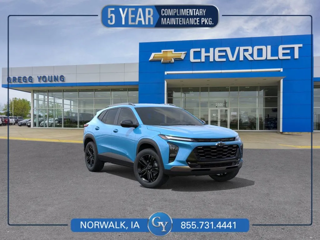 Blue 2026 Chevrolet Trax ACTIV for sale in Norwalk, IA