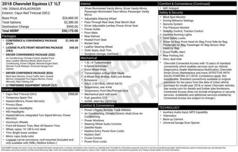 Photos of 2018 Chevrolet Equinox LT for sale in Norwalk, IA at Gregg Young Chevrolet of Norwalk