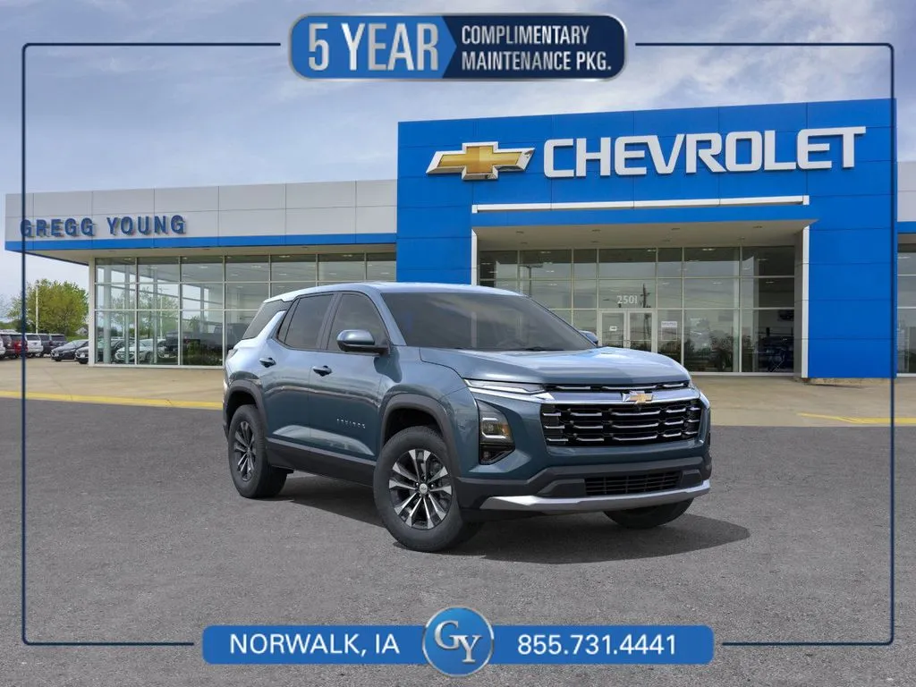 Blue 2026 Chevrolet Equinox LT for sale in Norwalk, IA
