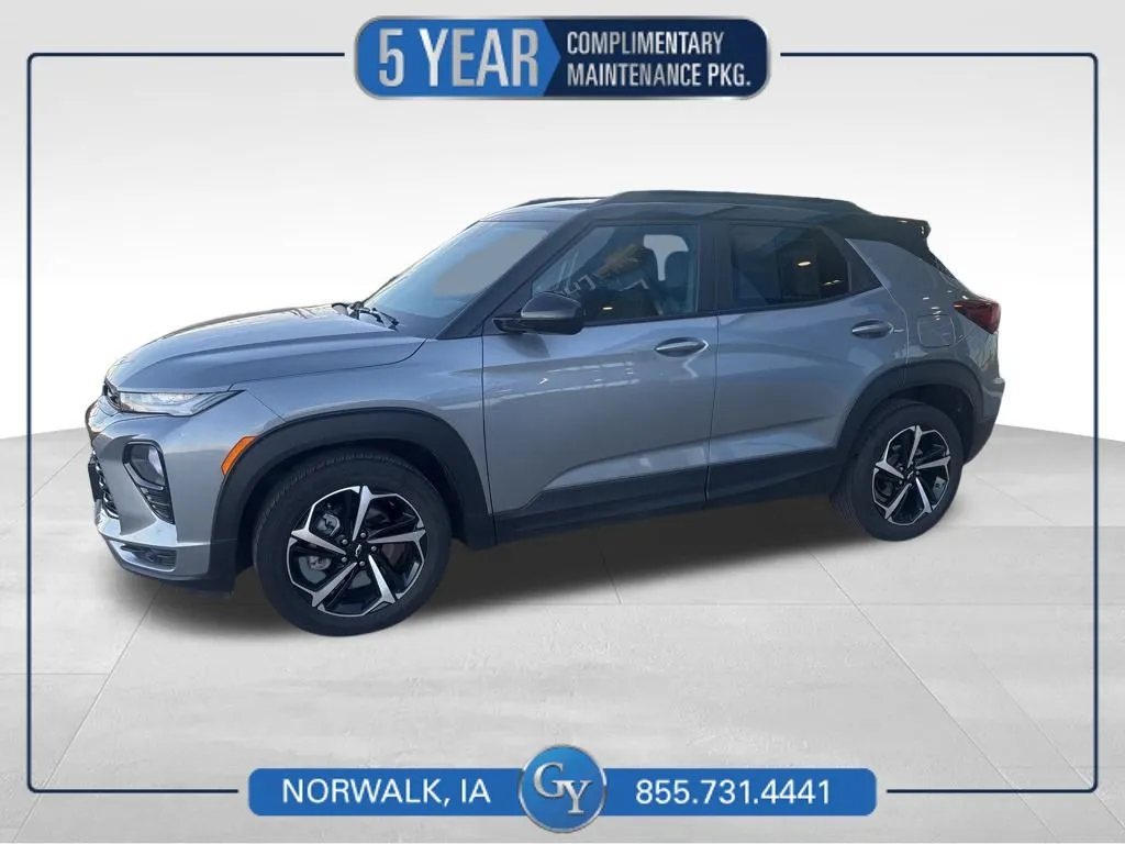 Gray 2023 Chevrolet TrailBlazer RS for sale in Norwalk, IA