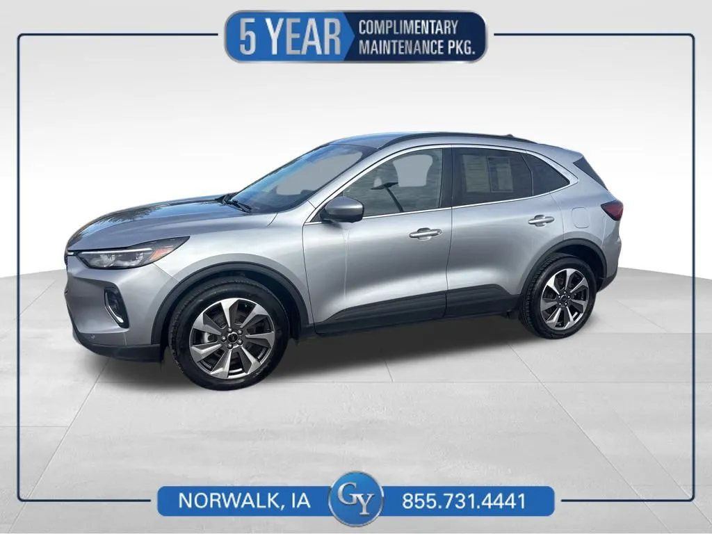 Silver 2023 Ford Escape Platinum for sale in Norwalk, IA
