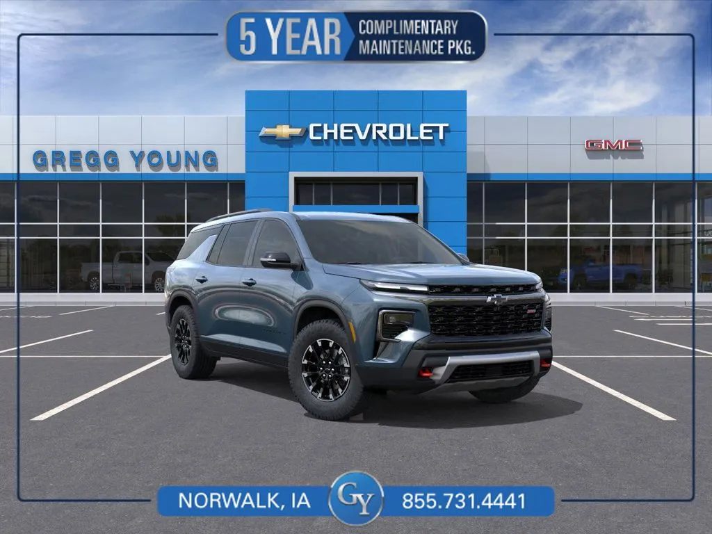 Blue 2026 Chevrolet Traverse Z71 for sale in Norwalk, IA