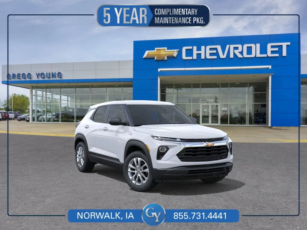 White 2026 Chevrolet TrailBlazer LS for sale in Norwalk, IA