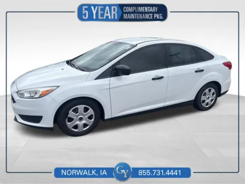 White 2018 Ford Focus S for sale in Norwalk, IA