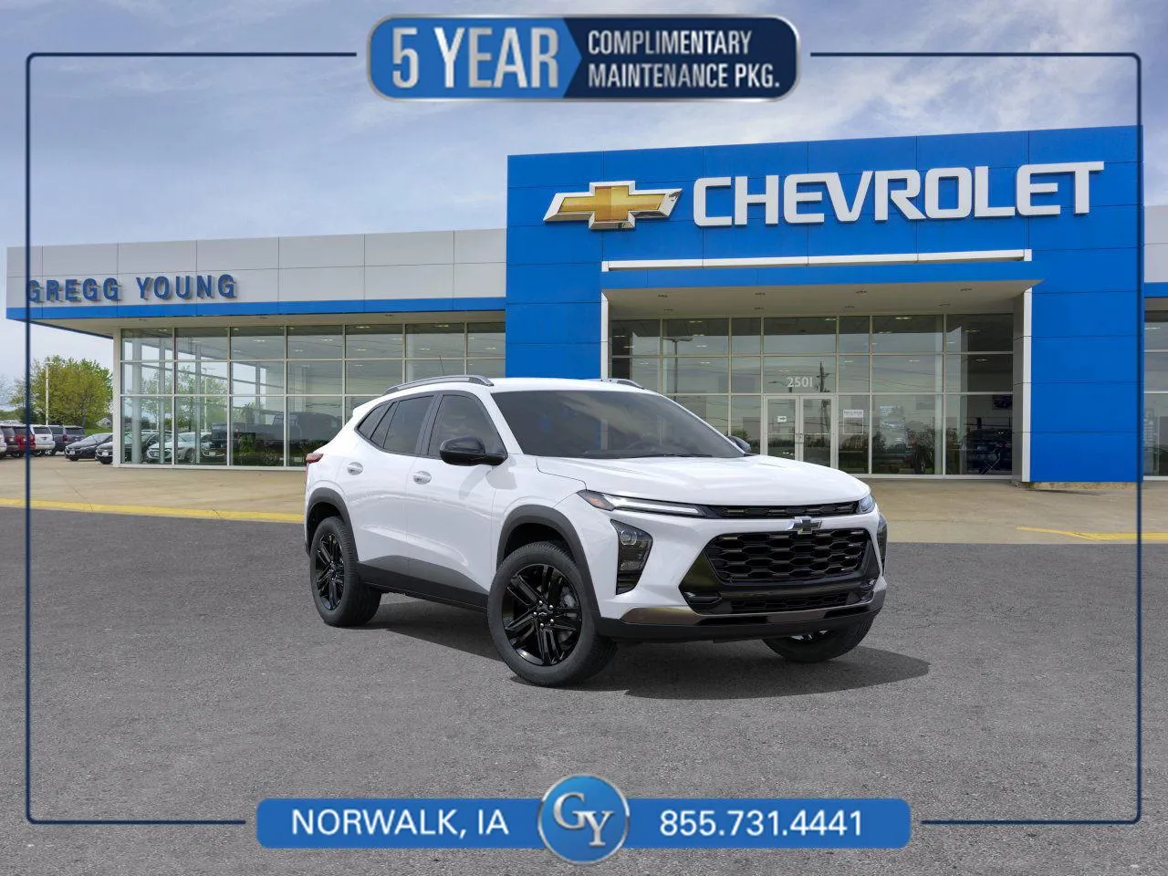 White 2025 Chevrolet Trax ACTIV for sale in Norwalk, IA
