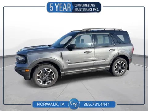 Gray 2022 Ford Bronco Sport Outer Banks for sale in Norwalk, IA