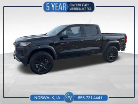 Black 2024 Chevrolet Colorado 4WD Trail Boss for sale in Norwalk, IA