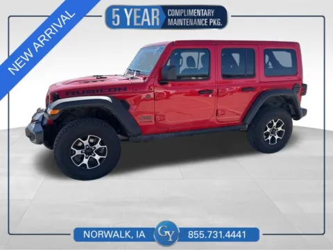 Red 2022 Jeep Wrangler Unlimited Rubicon for sale in Norwalk, IA