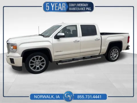 White 2015 GMC Sierra 1500 Denali for sale in Norwalk, IA