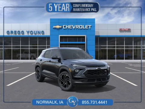 Black 2026 Chevrolet TrailBlazer RS for sale in Norwalk, IA