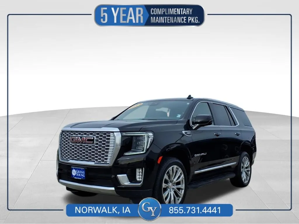Black 2024 GMC Yukon Denali for sale in Norwalk, IA