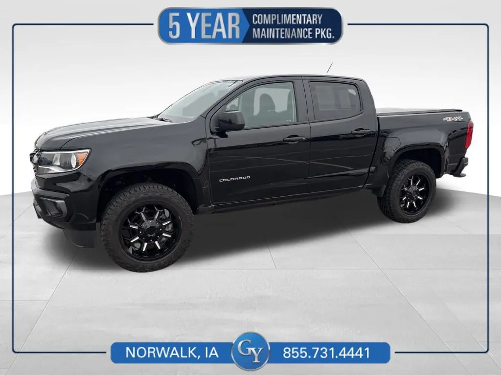 Black 2021 Chevrolet Colorado LT for sale in Norwalk, IA