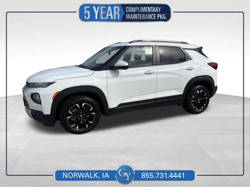 White 2023 Chevrolet TrailBlazer LT for sale in Norwalk, IA
