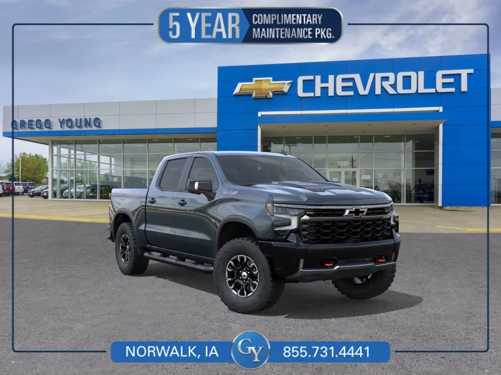 Gray 2026 Chevrolet Silverado 1500 ZR2 for sale in Norwalk, IA