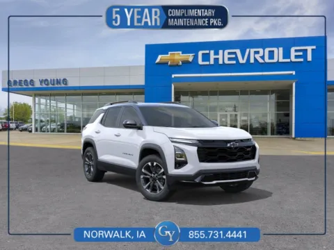 White 2026 Chevrolet Equinox RS for sale in Norwalk, IA