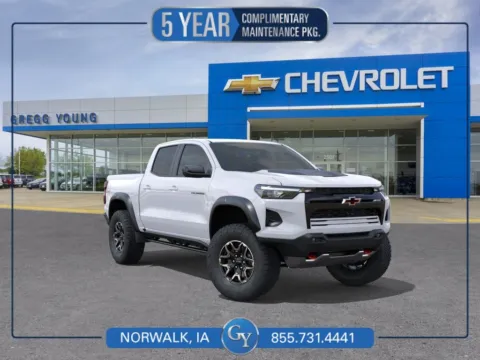 White 2026 Chevrolet Colorado ZR2 for sale in Norwalk, IA