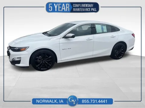 White 2024 Chevrolet Malibu LT for sale in Norwalk, IA
