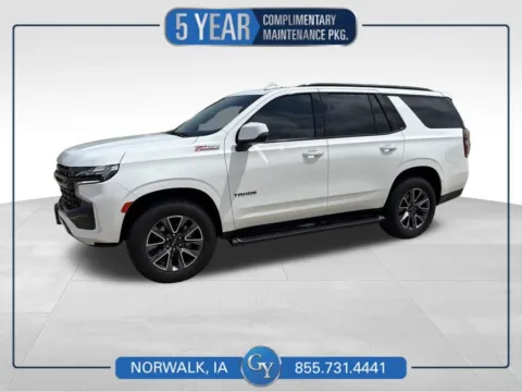 White 2023 Chevrolet Tahoe Z71 for sale in Norwalk, IA