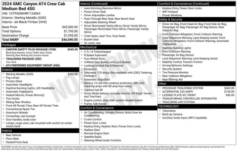 Photos of 2024 GMC Canyon AT4 for sale in Norwalk, IA at Gregg Young Chevrolet of Norwalk