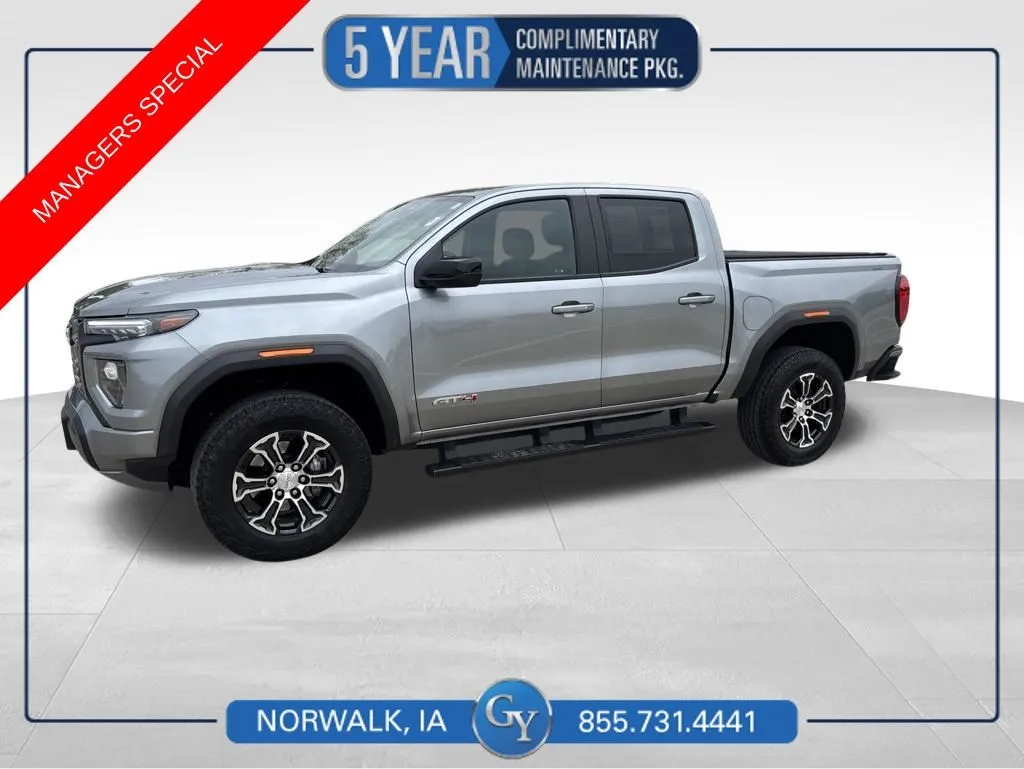 Gray 2024 GMC Canyon AT4 for sale in Norwalk, IA