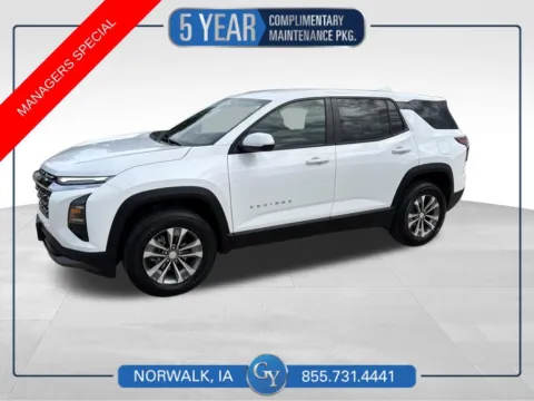 White 2026 Chevrolet Equinox LT for sale in Norwalk, IA