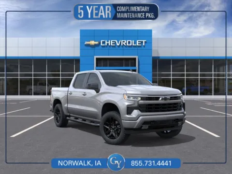Gray 2026 Chevrolet Silverado 1500 RST for sale in Norwalk, IA