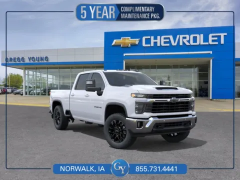 White 2026 Chevrolet Silverado 2500HD LT for sale in Norwalk, IA