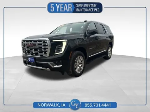 Black 2025 GMC Yukon Denali for sale in Norwalk, IA