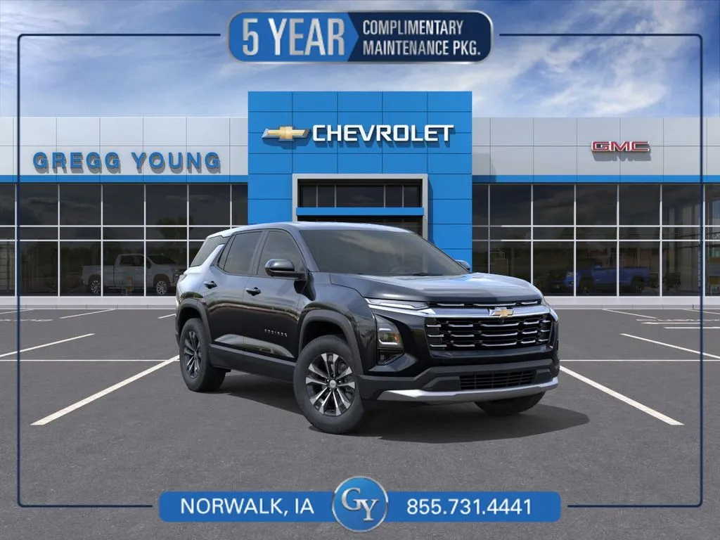 Black 2026 Chevrolet Equinox LT for sale in Norwalk, IA