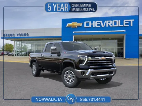 Black 2026 Chevrolet Silverado 2500 HD LTZ for sale in Norwalk, IA