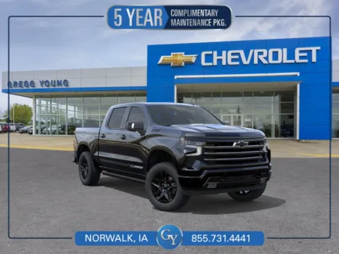 Black 2026 Chevrolet Silverado 1500 High Country for sale in Norwalk, IA