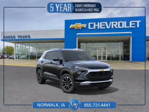Black 2026 Chevrolet TrailBlazer LT for sale in Norwalk, IA