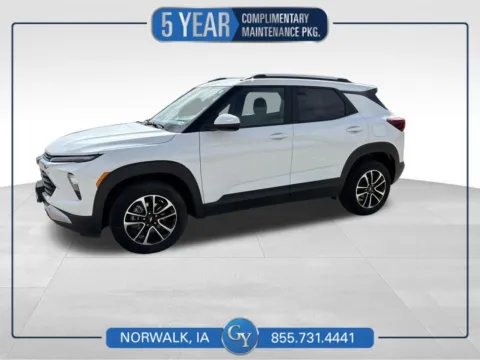 White 2025 Chevrolet TrailBlazer LT for sale in Norwalk, IA