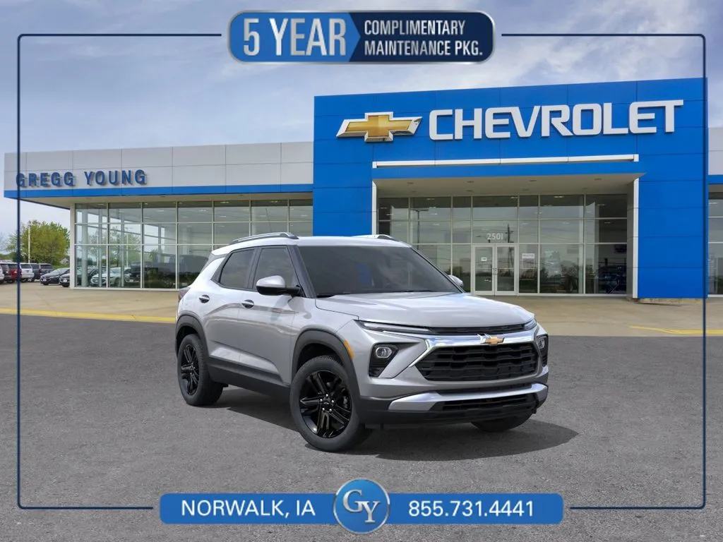 Gray 2026 Chevrolet TrailBlazer LT for sale in Norwalk, IA