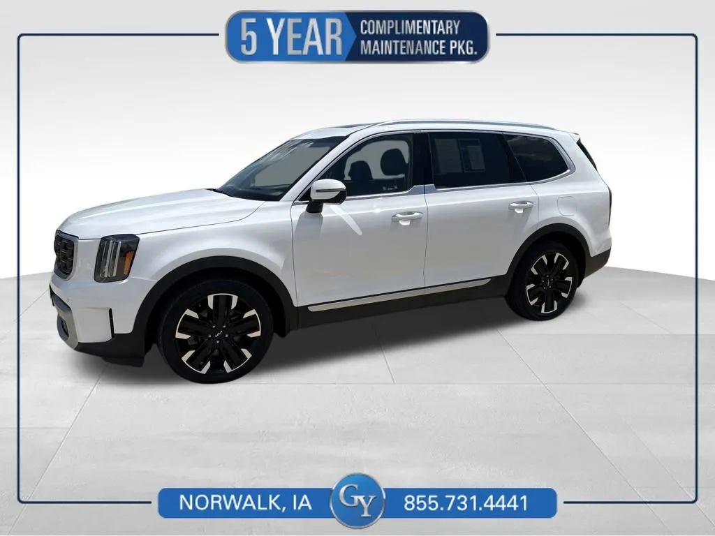 White 2023 Kia Telluride SX X-Line for sale in Norwalk, IA