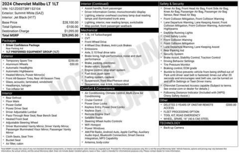 Photos of 2024 Chevrolet Malibu LT for sale in Norwalk, IA at Gregg Young Chevrolet of Norwalk