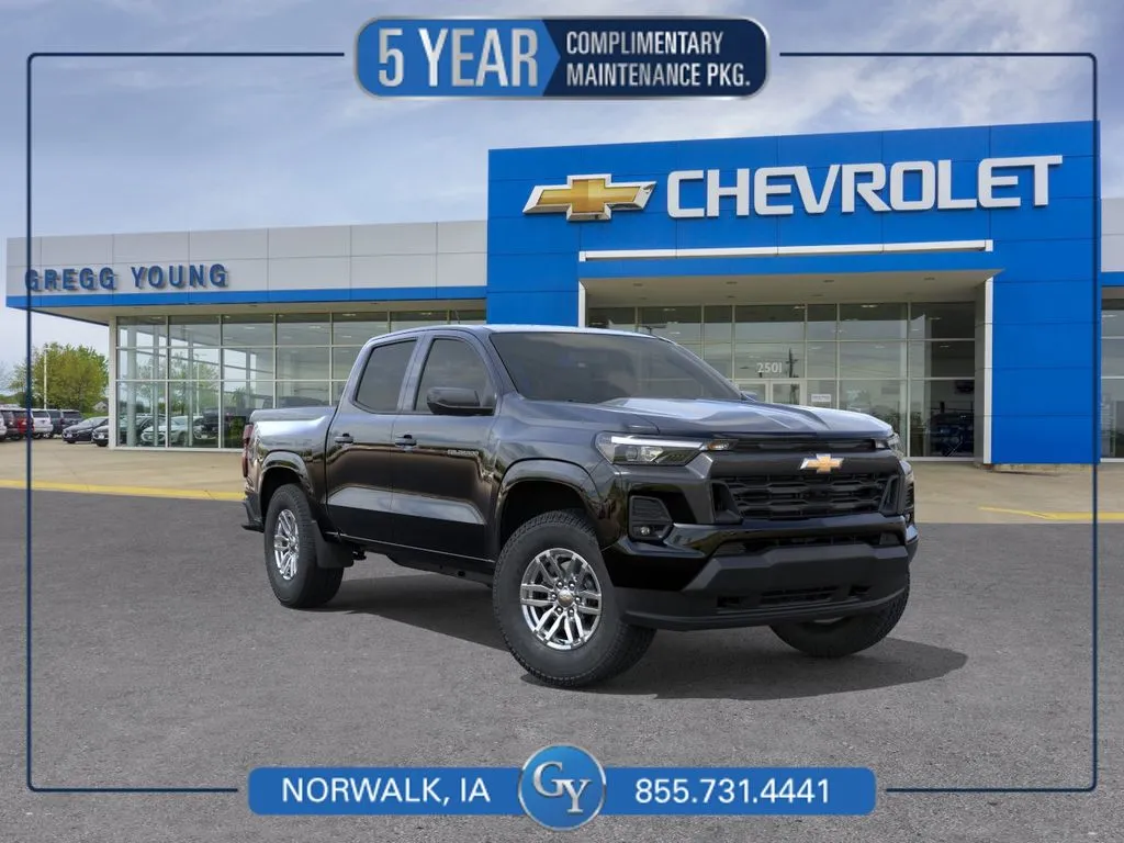 Black 2026 Chevrolet Colorado LT for sale in Norwalk, IA