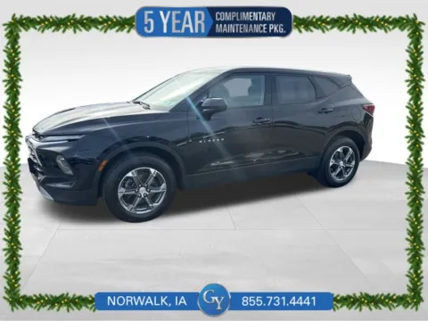 Black 2023 Chevrolet Blazer LT for sale in Norwalk, IA