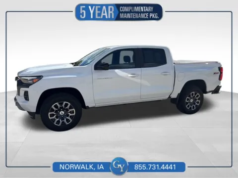 White 2023 Chevrolet Colorado Z71 for sale in Norwalk, IA