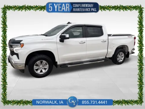 White 2023 Chevrolet Silverado 1500 LT for sale in Norwalk, IA