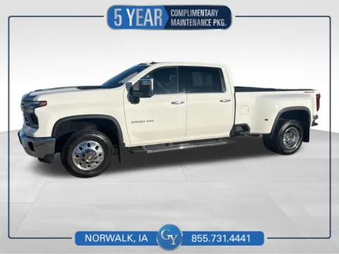 White 2024 Chevrolet Silverado 3500HD LTZ for sale in Norwalk, IA