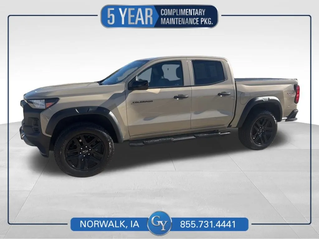 Beige 2024 Chevrolet Colorado Trail Boss for sale in Norwalk, IA