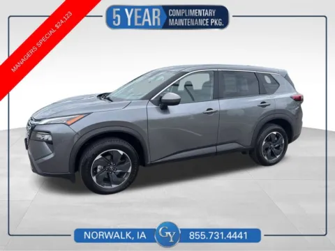 Gray 2024 Nissan Rogue SV for sale in Norwalk, IA