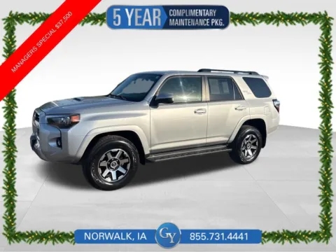 Silver 2024 Toyota 4Runner TRD Off-Road for sale in Norwalk, IA